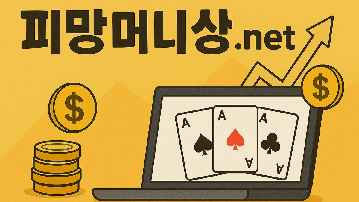 피망머니상 - 간단하고 안전한 거래 절차 시각적 설명